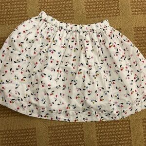 Bonpoint skirt size 12. Cherry print. Nwot
